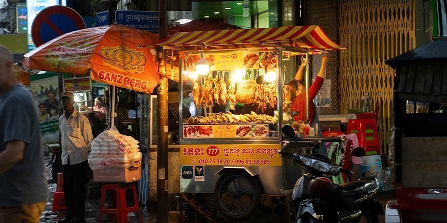 Katuruokaa Kambodžassa