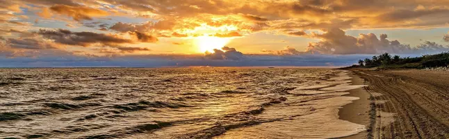 Maaginen auringonlasku Varaderon rannalla, Kuuba